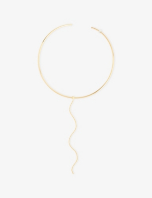 PLOW: Chain 18ct Yellow Gold-Plated Sterling-Silver Choker