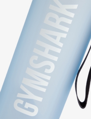 Gymshark Mens Bench Blue Sports Straw Plastic Bottle 100ml In Blue