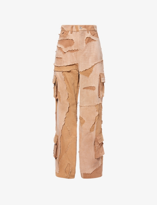 Unearthed Wide-Leg Denim Cargos Jeans