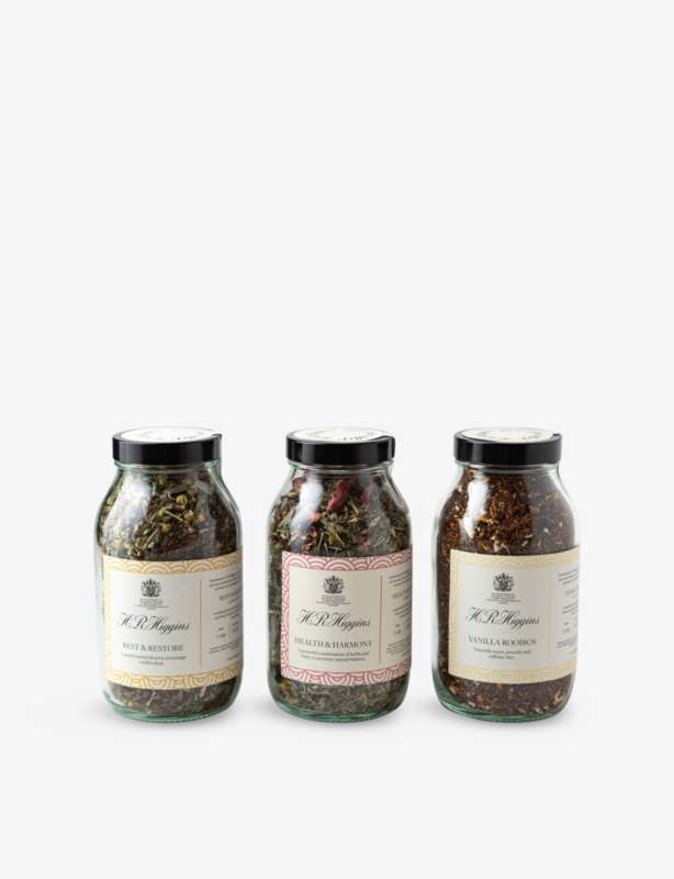 The Wellness Loose Leaf Tea Collection Set of 3 Jars 375g