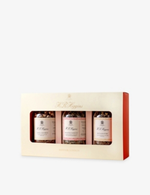 H.R.HIGGINS: The Wellness Loose Leaf Tea Collection Set of 3 Jars 375g