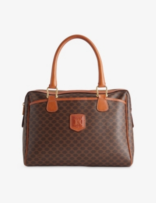 RESELFRIDGES: Pre-Loved Celine Macadam Coated Canvas Handbag