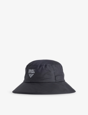 Black Crows Mens Black Boonus Brimmer Woven Bucket Hat L/xl