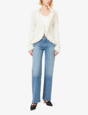 Agolde Womens  Harper Straight-leg Denim Jeans In Blue