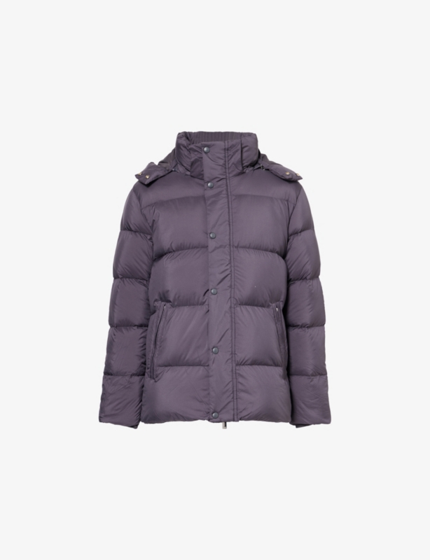 Short-Length Padded Shell-Down Coat