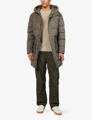 ARNE: Hooded Mid-Length Puffer Parka