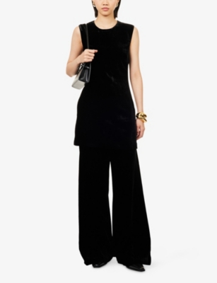 VERONICA BEARD: Alex Wide-Leg Woven Trousers