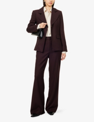 Veronica Beard Kessler Single-breasted Blazer In Brown