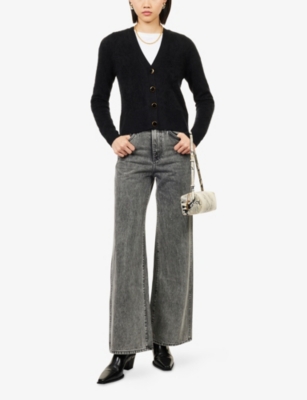 VERONICA BEARD: Taylor Wide-Leg Denim Jeans