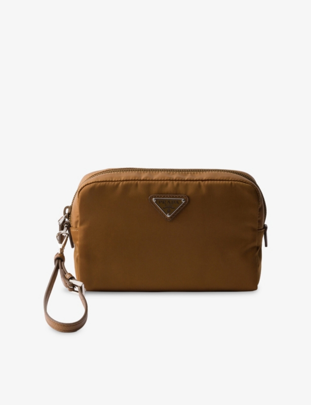 Small Re-Nylon Woven Pouch