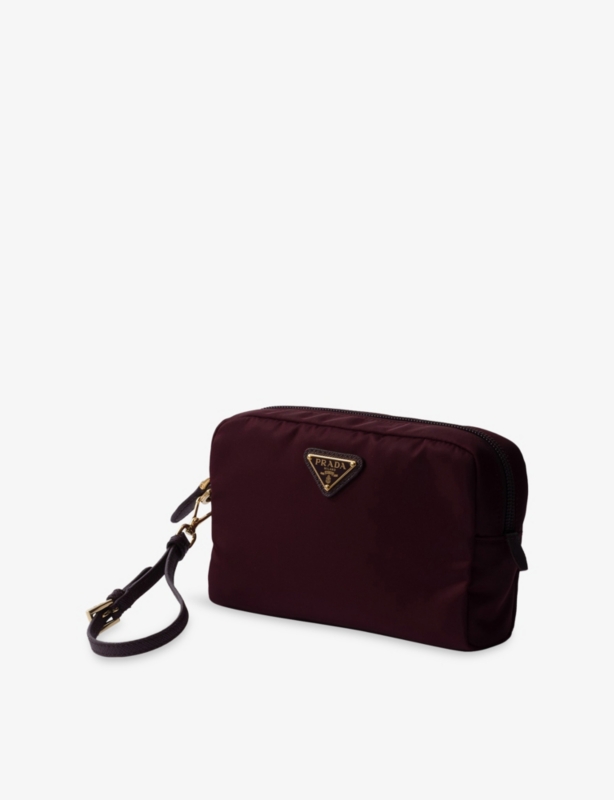 Small Re-Nylon Woven Pouch