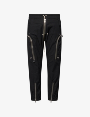 【未使用品】リックオウエンス BAUHAUS CARGO コットン 46 RICK OWENS - Bauhaus Zip-Pockets Cotton-Poplin Cargo Trousers