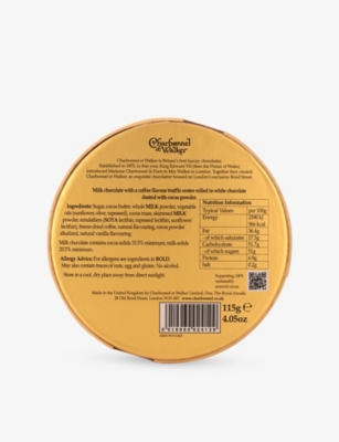 CHARBONNEL ET WALKER: Tiramisu Truffles 115g