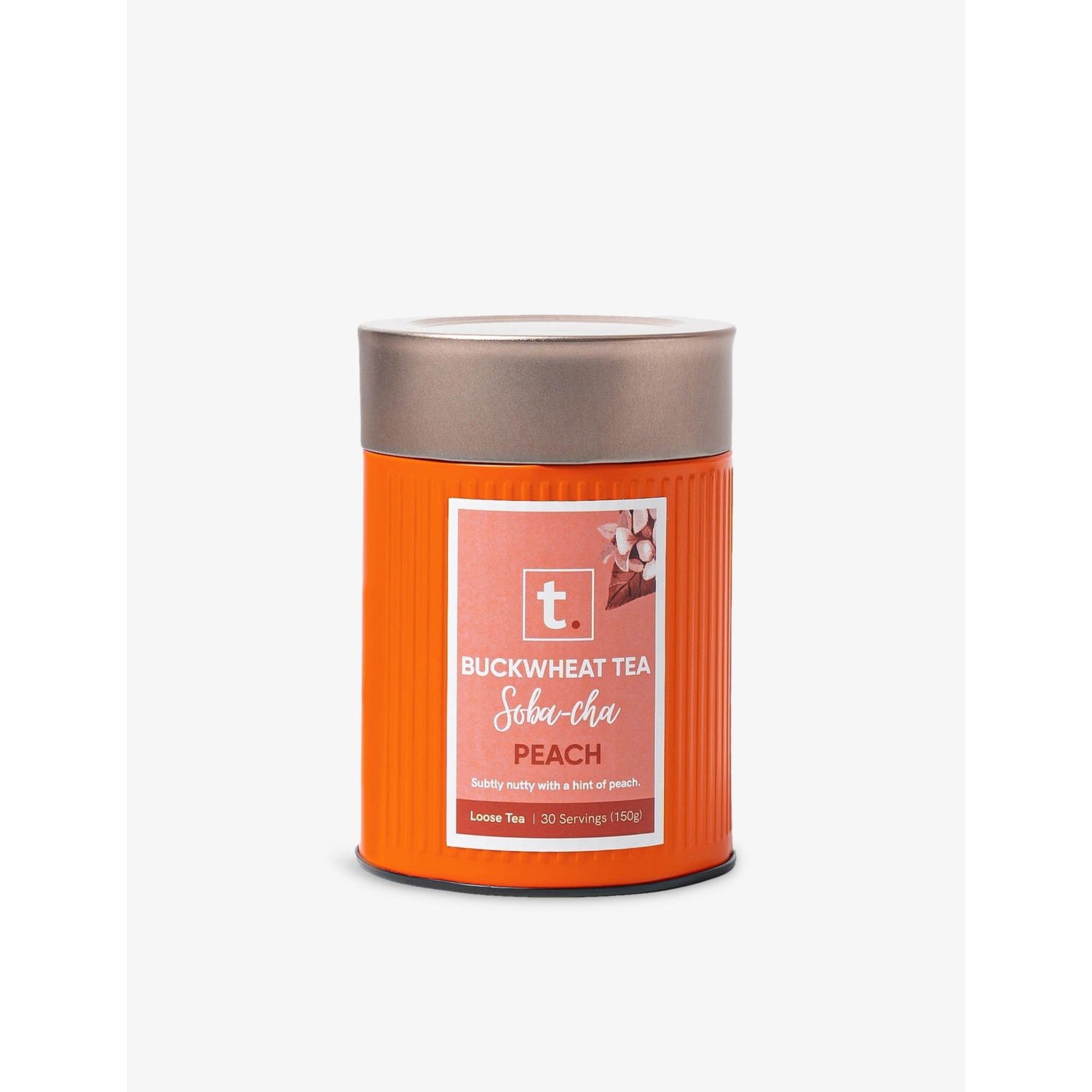 T. Buckwheat Tea Peach Loose Tea Tin 150g