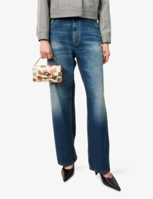 RESELFRIDGES: Pre-Loved Gucci Zumi Strawberry Leather Crossbody Bag