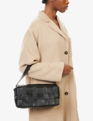 ST.AGNI: Envelope Mini Leather Tote Bag