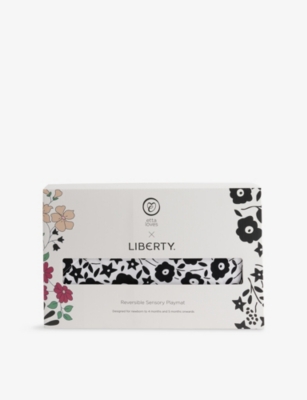 ETTA LOVES: Etta Loves x Liberty Floral-Print Reversible Sensory Cotton Playmat