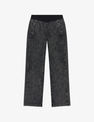 Diesel: P-Alt Denim-Effect Stretch-Jersey Jogging Bottoms