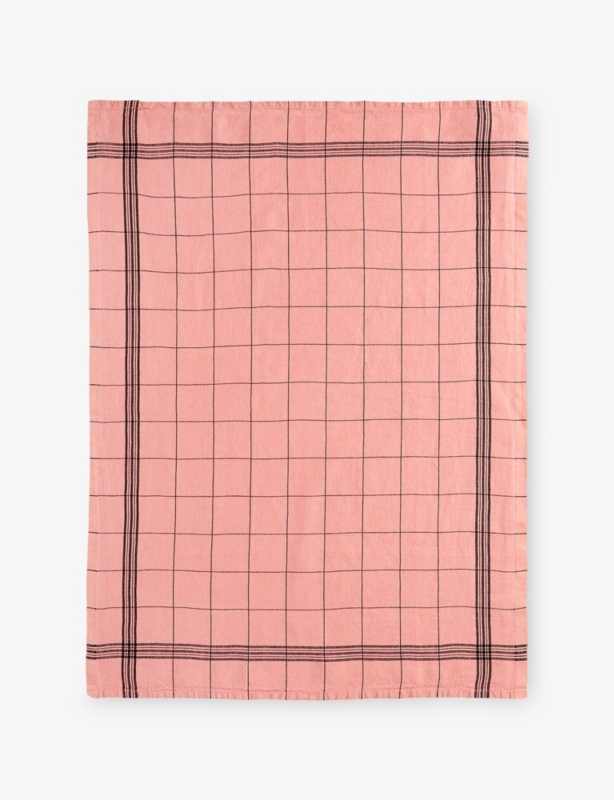 Torchon Bistrot Cotton And Linen Tea Towel