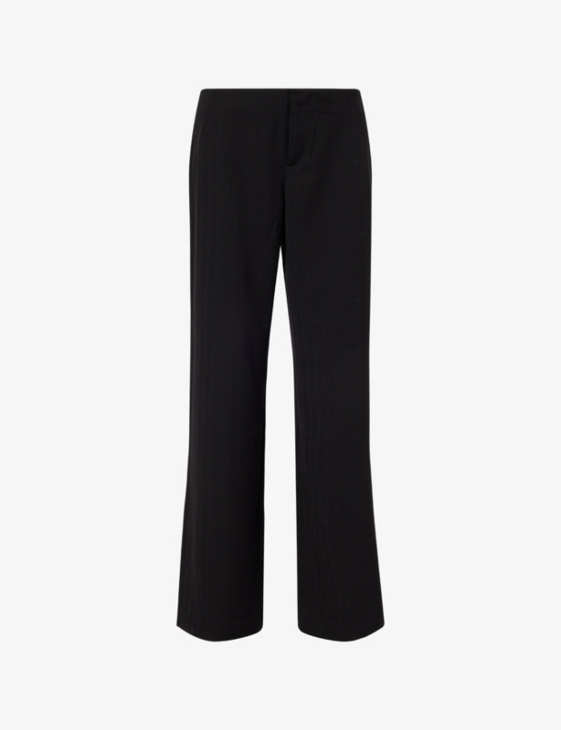 Vida Low-Rise Woven Trousers