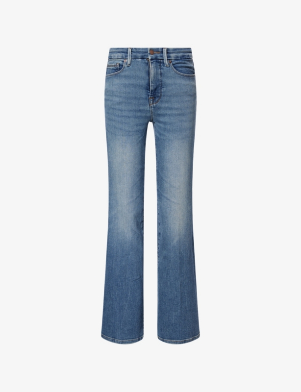 Good Classic Bootcut Stretch-Denim Blend Jeans