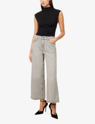 GOOD AMERICAN: Weightless Scuba High-Neck Stretch-Woven Body