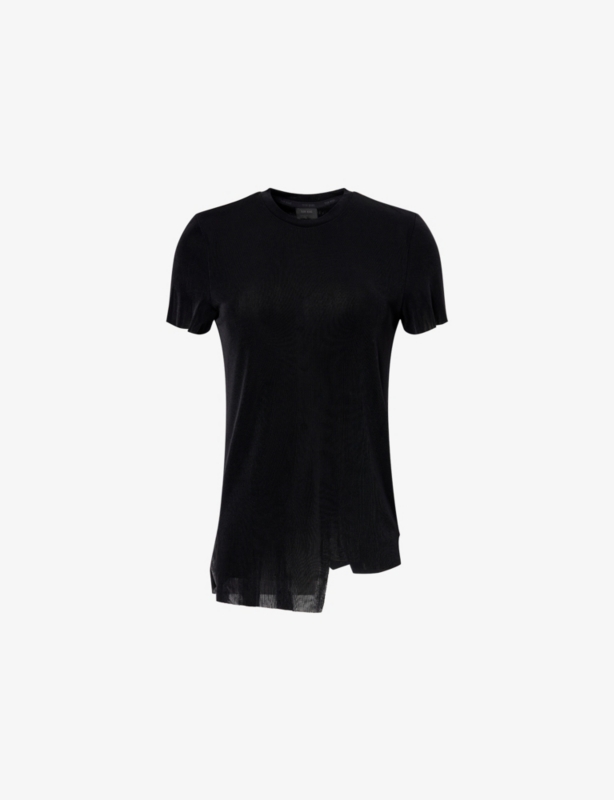 Acceptance Asymmetric Stretch-Knit T-Shirt