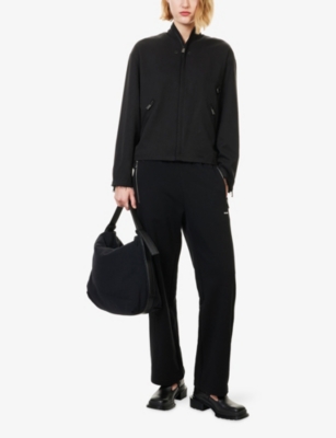 TEAM WANG DESIGN: Acceptance Stand-Collar Woven Jacket