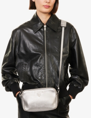 RESELFRIDGES: Pre-Loved Prada Leather Camera Cross-Body Bag