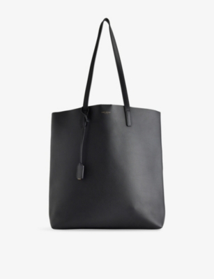 RESELFRIDGES: Saint Laurent North South Sac Shopping Leather <BR/>Tote Bag