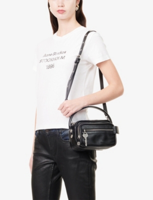 ACNE STUDIOS: Camero Kit Leather Cross-Body Bag