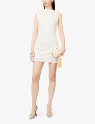 SIR: Blanca Sleeveless Stretch-Woven Mini Dress