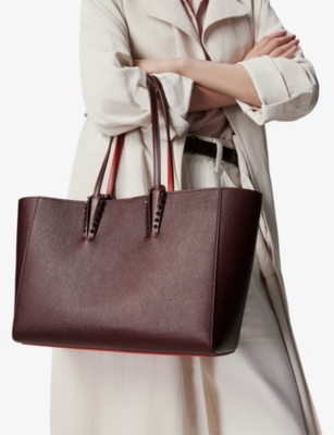 CHRISTIAN LOUBOUTIN: Cabata Soft Small Leather Tote Bag