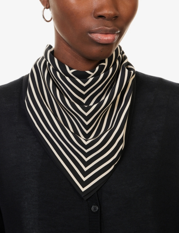 Signature Monogram Silk Scarf