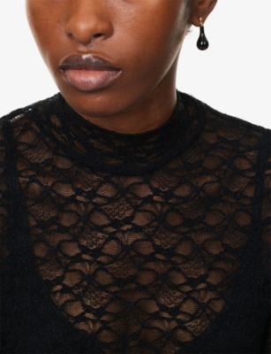 TOTEME: Onyx Drops 24ct Yellow-Gold Plated Brass Drop Earrings