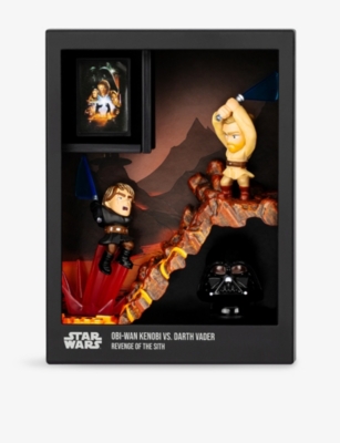 FANDROP: Star Wars Obi Won Vs Darth Vader Playset