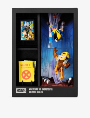 FANDROP: Marvel Wolverine Vs Sabre Tooth Playset