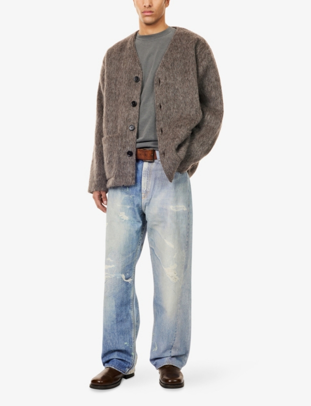 Box-Fit Short-Sleeves Cotton T-Shirt