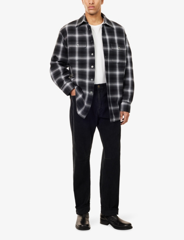 Box-Fit Short-Sleeves Cotton T-Shirt