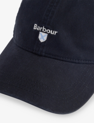 Barbour Mens  Cascade Adjustable Cotton Cap In Blue