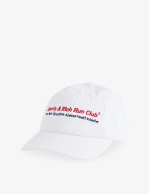 SPORTY & RICH: Duty Run Club Cotton Baseball Cap