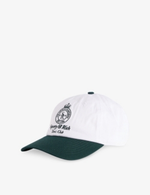 SPORTY & RICH: Tencrown Tennis Cotton Baseball Cap