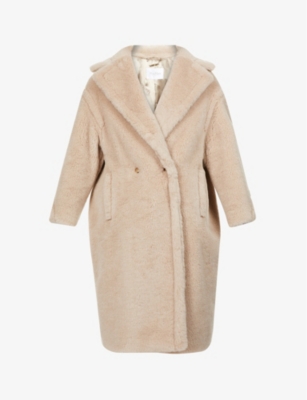 MAX MARA: Teddy Alpaca Wool-Blend Coat