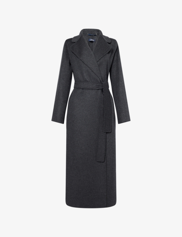 Poldo Belted Virgin-Wool Coat