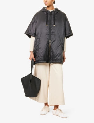 MAX MARA: Greenci Hooded Shell Jacket