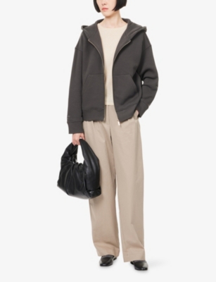 MAX MARA: Julia Relaxed-Fit Cotton-Blend Hoodie