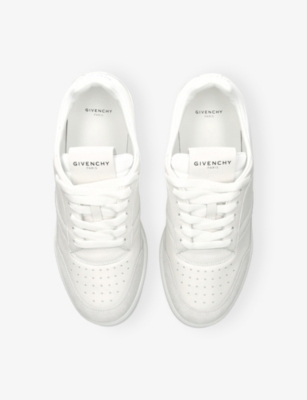 GIVENCHY: Yard Leather and Suede Trainers
