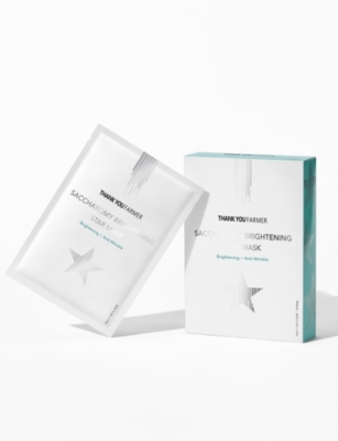 Thank You Farmer Saccharomy Brightening Star Sheet Mask