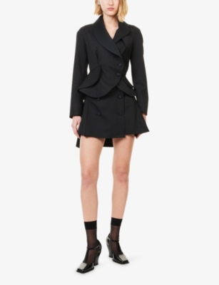 VIVIENNE WESTWOOD: Stormy Peplum Wool Jacket