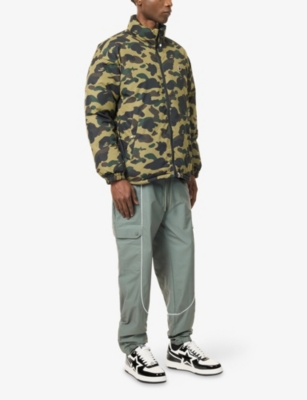 A BATHING APE: Reversible Camouflage-Printed Shell-Down Jacket